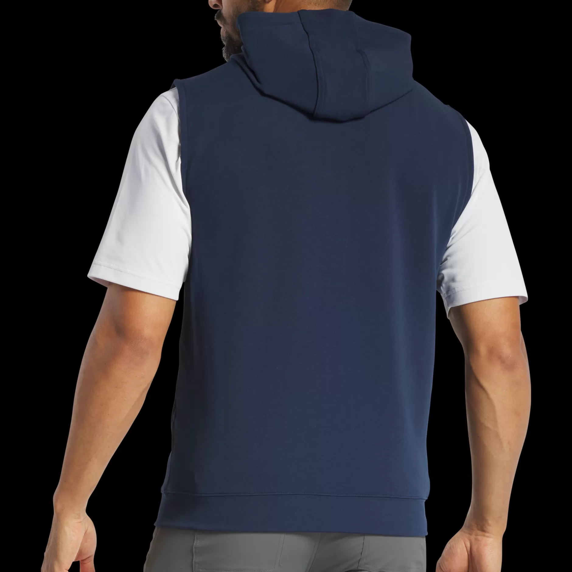 Fashion Full-Zip Hoodie Vest Base / Mid-Layers