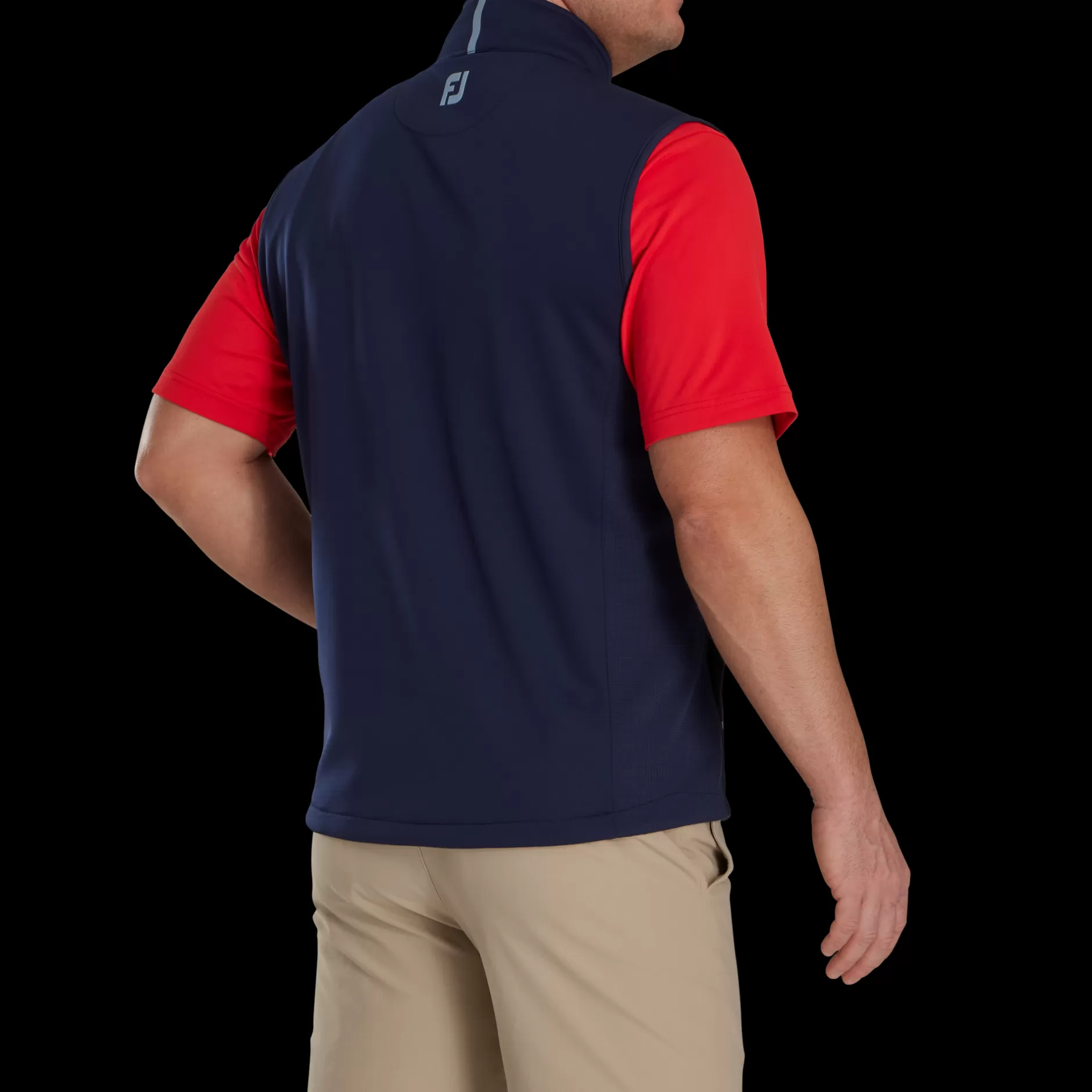 Cheap ThermoSeries Fleece Back Vest - FJ Tour Collar Base / Mid-Layers